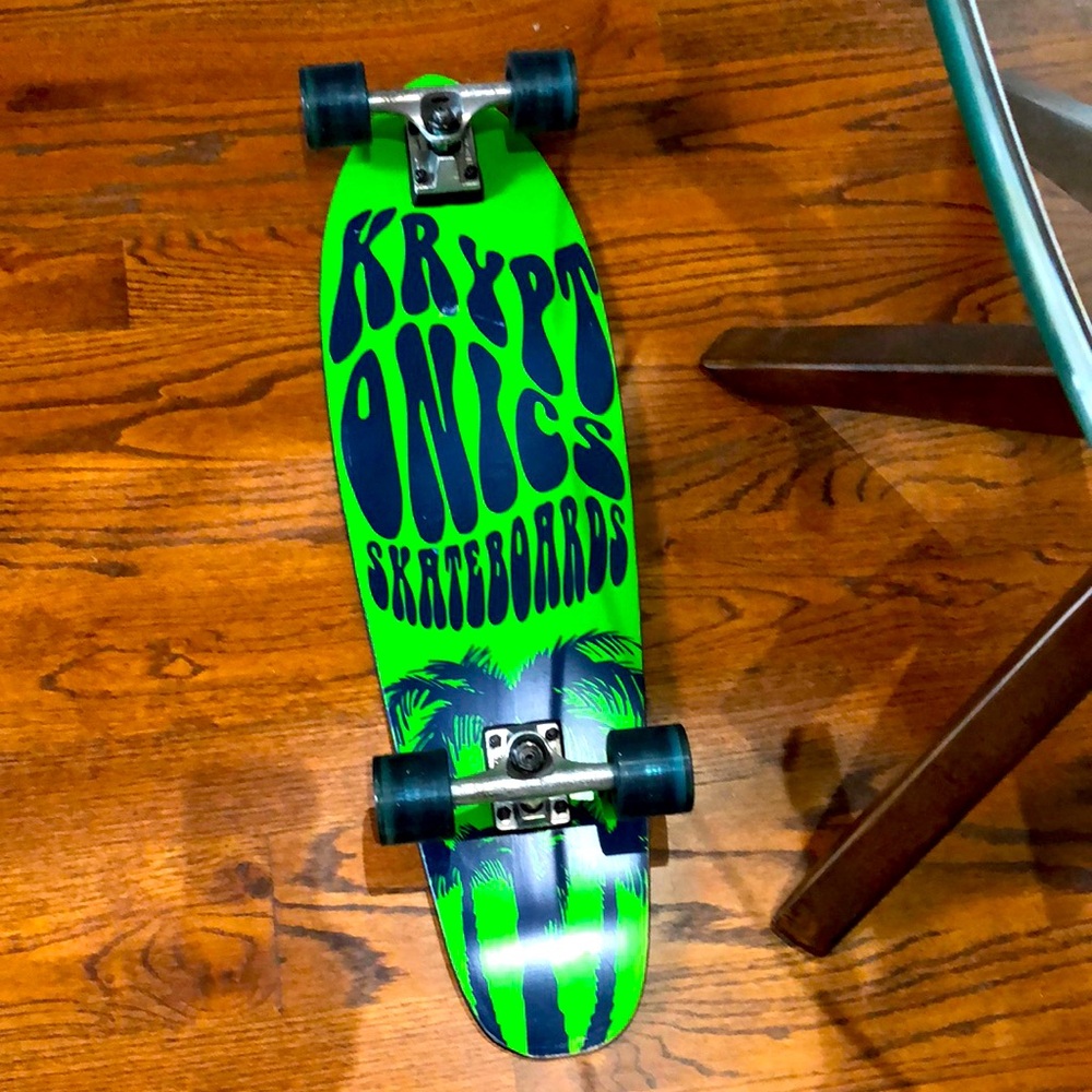 Kryptonics 32” Skateboard in Nice Condition - Wheels Like New!!